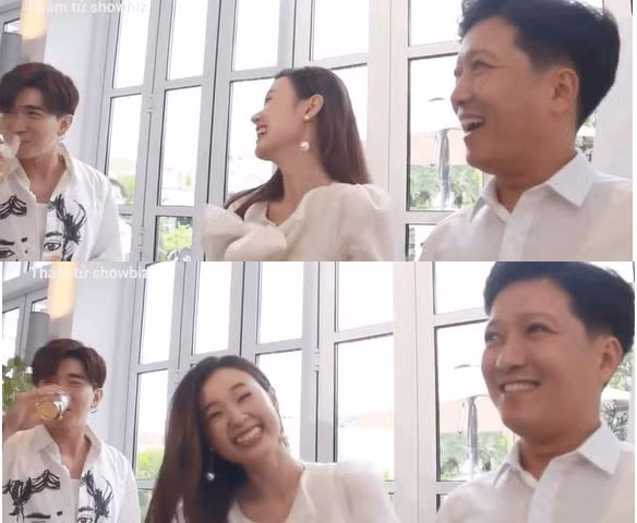 Trường Giang "lỡ miệng" để lộ mối quan hệ giữa Chi Dân và Ninh Dương Lan Ngọc khi trò chuyện với Midu - Ảnh 1.