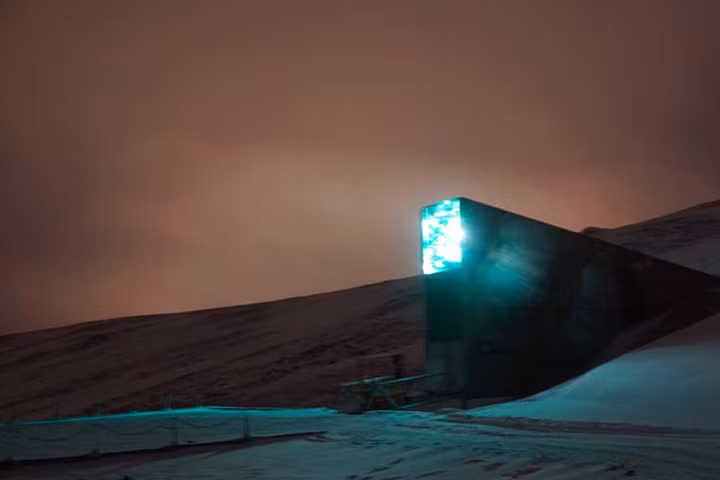 Đây chính là kho lưu trữ mọi loại hạt giống trên Trái Đất