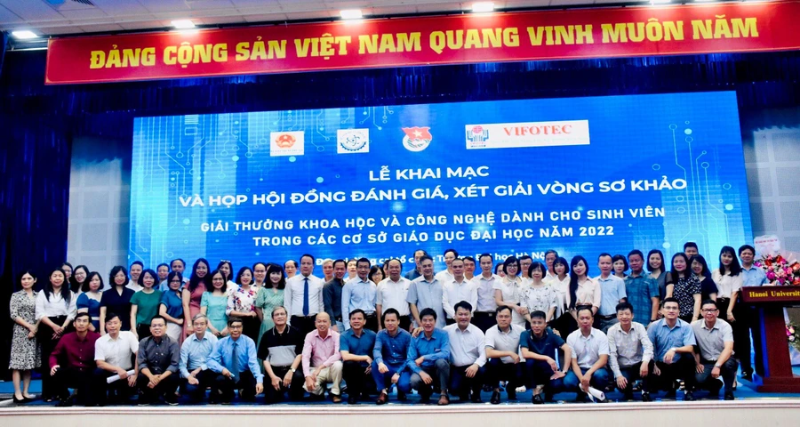 Giải thưởng Khoa học Công nghệ cho sinh viên năm 2022 được khai mạc ngày 10/9