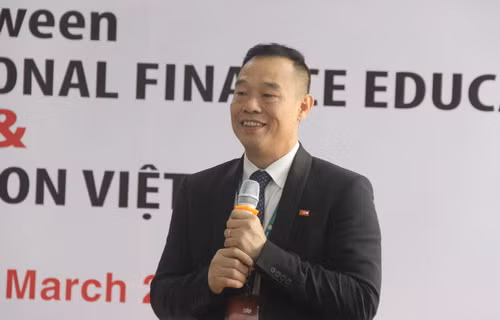 Ông Bùi Đường Nghiêu – Viện trưởng Viện ĐTQT phát biểu tại Lễ ký kết