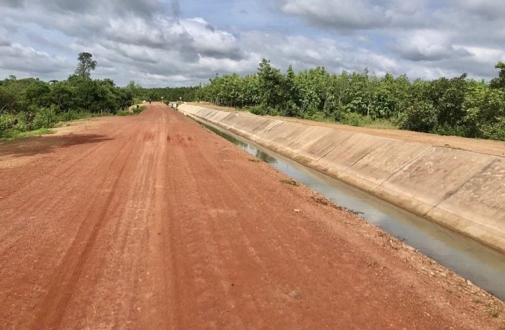 Dự án hồ chứa thủy lợi Ia Mơ vẫn chưa hoàn thành do vướng hơn 4.700ha đất rừng chưa thể chuyển đổi.