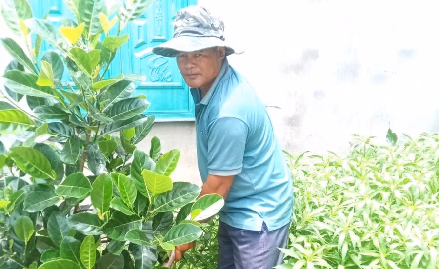 Cựu chiến binh 51 tuổi vừa đậu tốt nghiệp THPT năm 2023 (ảnh: TT).