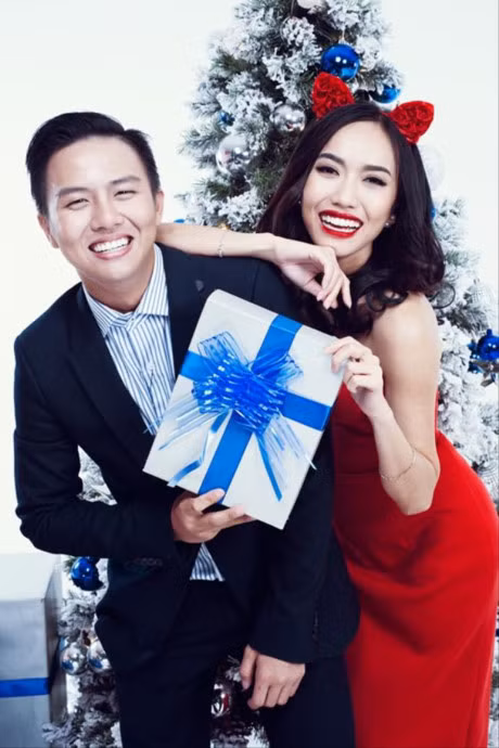 Sao Viet dua nhau tung anh moi ruc ro don Giang sinh - Anh 21