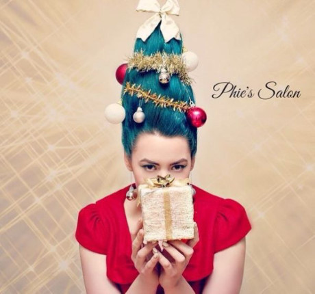 Thú vị và hài hước với kiểu tóc cây thông Noel - Ảnh 9 Thu vi va hai huoc voi kieu toc cay thong Noel - Anh 9