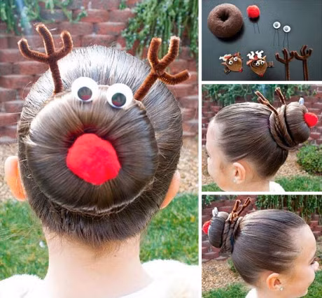 10 kieu toc doc dao cho nang noi bat dem Noel - Anh 7