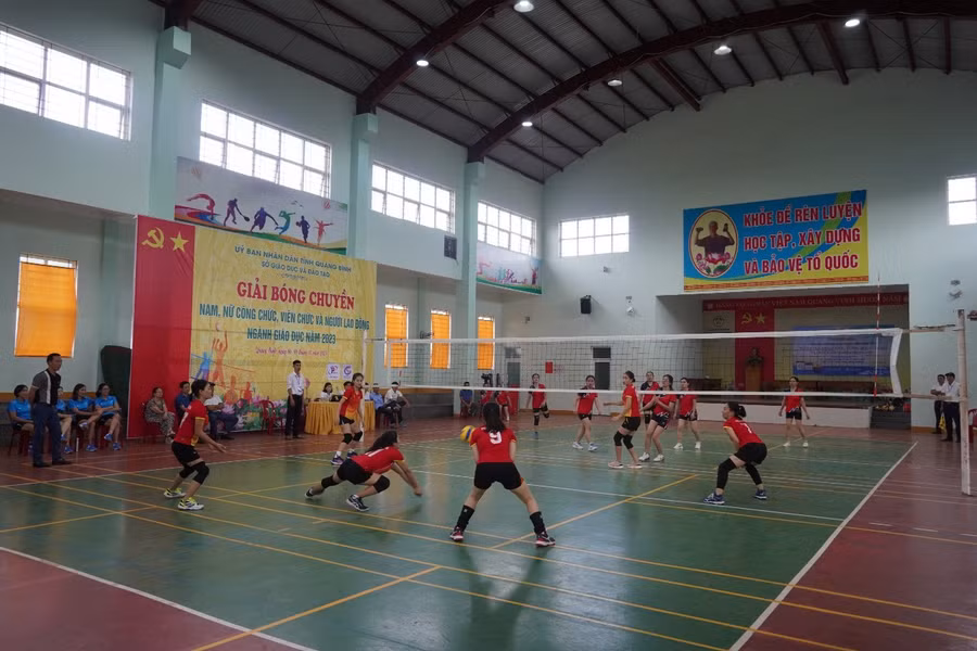 Giải thi đấu là cơ hội giao lưu, nâng cao kỹ năng, chiến thuật cho vận động viên.