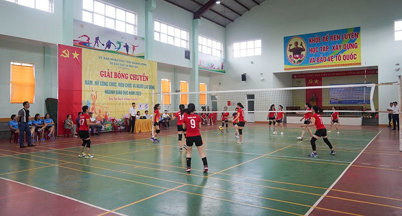 Các vận động viên tham gia tranh tài.