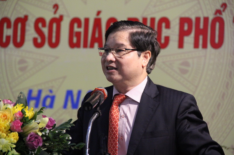 Ông Phạm Quang Trung - Giám đốc Học viện phát biểu tại buổi khai mạc