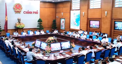 Hội nghị giao ban trực tuyến về triển khai Chương trình Mục tiêu quốc gia Xây dựng nông thôn mới và Quy hoạch nông thôn.