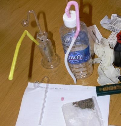 Tang vật thu giữu được.