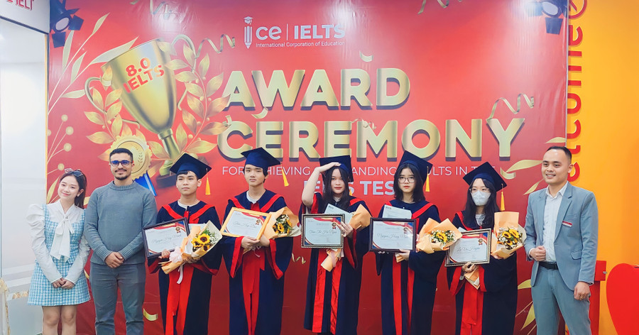 100% học viên đạt IELTS trên 7.0 khi học tại ICE IELTS