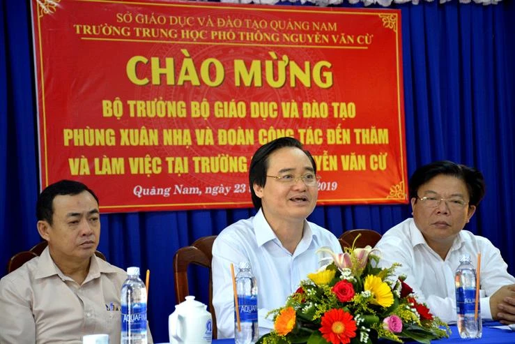 Bộ trưởng Phùng Xuân Nhạ: Chương trình giáo dục phổ thông mới là cơ hội để thầy cô thay đổi