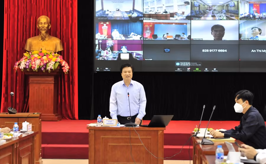 Thứ trưởng Nguyễn Hữu Độ phát biểu tại hội thảo