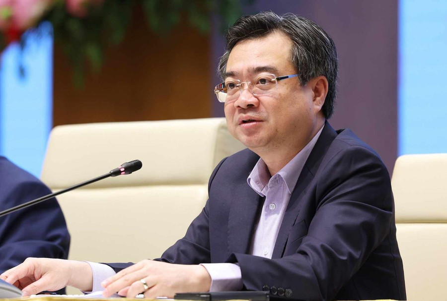 Bộ trưởng Bộ Xây dựng Nguyễn Thanh Nghị điều hành thảo luận. Ảnh: Dương Giang/TTXVN Bộ trưởng Bộ Xây dựng Nguyễn Thanh Nghị điều hành thảo luận. Ảnh: Dương Giang/TTXVN