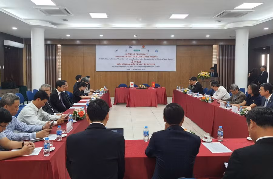 Toàn cảnh buổi lễ.