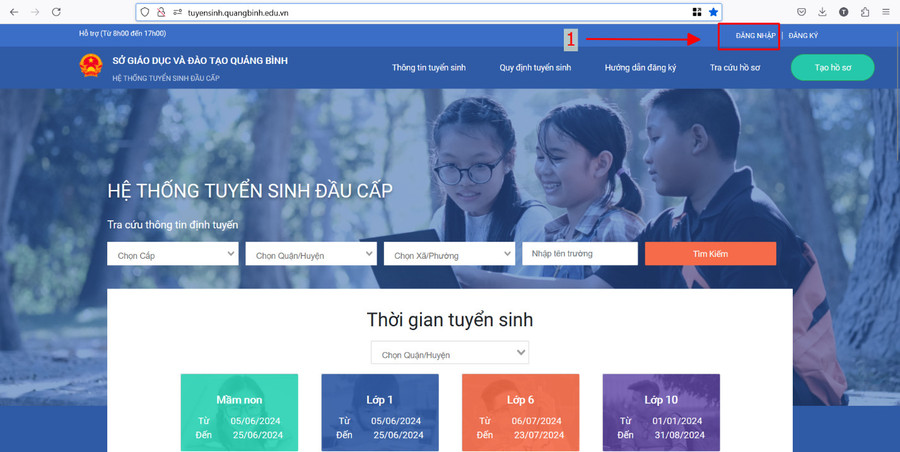 Học sinh sử dụng tài khoản, mật khẩu để tra cứu trên hệ thống phần mềm tuyển sinh đầu cấp trực tuyến. Học sinh sử dụng tài khoản, mật khẩu để tra cứu trên hệ thống phần mềm tuyển sinh đầu cấp trực tuyến.