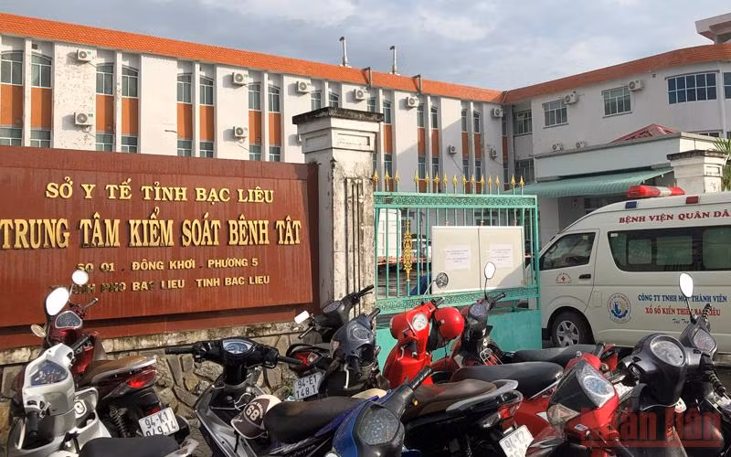 CDC tỉnh Bạc Liêu.