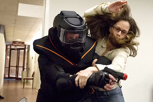 Diễn tập chống khủng bố. Ảnh:LEONARD ORTIZ.