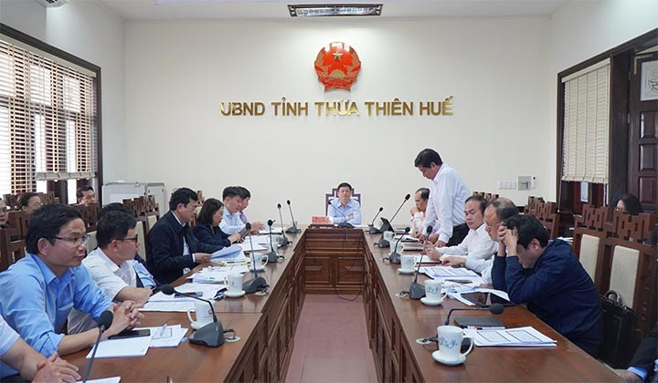 Đại diện các bên liên quan cho ý kiến tại cuộc họp. (Ảnh: N.H). Đại diện các bên liên quan cho ý kiến tại cuộc họp. (Ảnh: N.H).