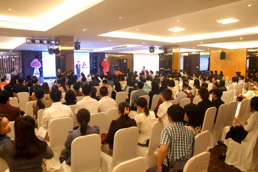 Hội nghị thu hút nhiều chuyên gia chất lượng hàng đầu về y tế công cộng tham gia. (Ảnh: Đại Dương).