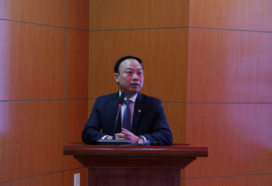 TS Nguyễn Xuân Thu, Giám đốc Học viện Tư pháp nhận xét về khóa đào tạo nghề công chứng.