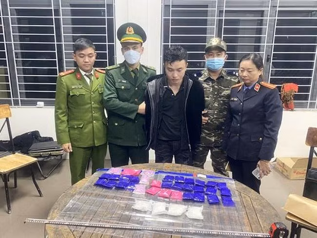 Đức tại thời điểm bị công an bắt giữ cuối năm 2022 (Ảnh: Công an tỉnh Thừa Thiên - Huế).