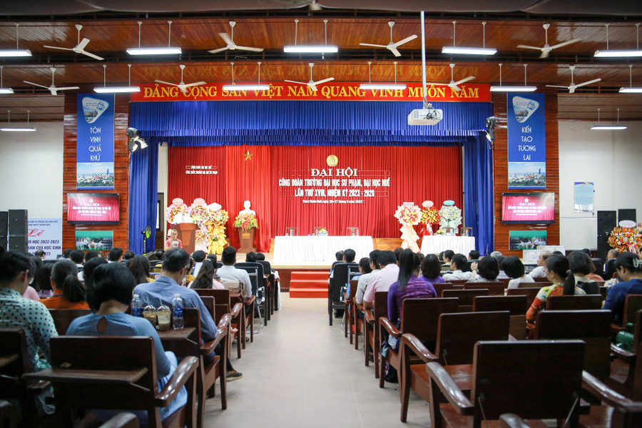 Đại hội Công đoàn Trường ĐH Sư phạm lần thứ XVIII, nhiệm kỳ 2023 – 2028.