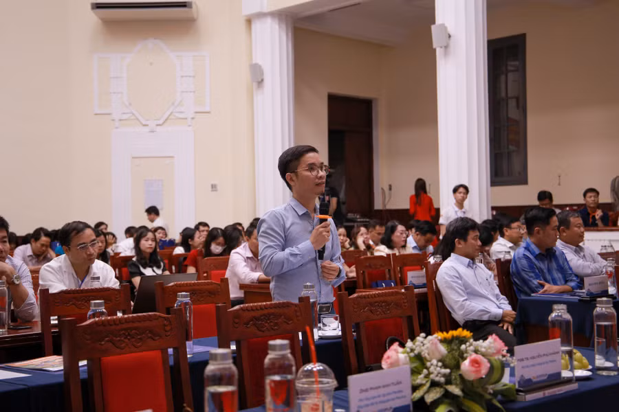 Tại Hội thảo đã có nhiều ý kiến về đổi mới sáng tạo được đưa ra để phân tích, đánh giá.