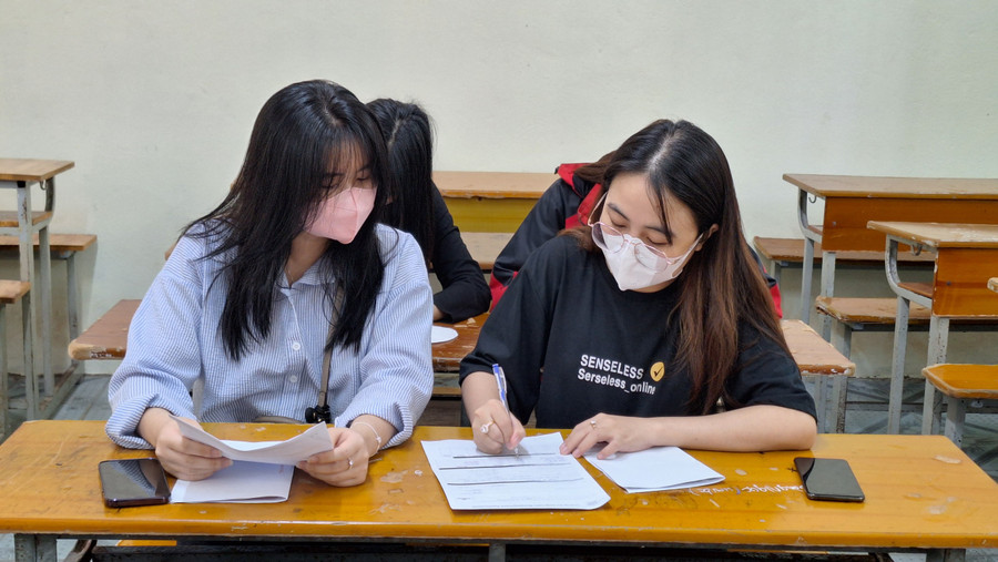 Cơ hội việc làm rộng mở khi chỉ tiêu việc làm vượt so với số lượng sinh viên, học sinh. (Ảnh: Đại Dương) Cơ hội việc làm rộng mở khi chỉ tiêu việc làm vượt so với số lượng sinh viên, học sinh. (Ảnh: Đại Dương)