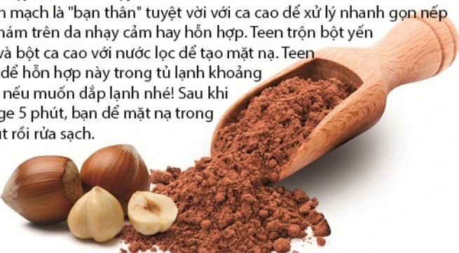 Trị nám cho các loại da từ bột ca cao