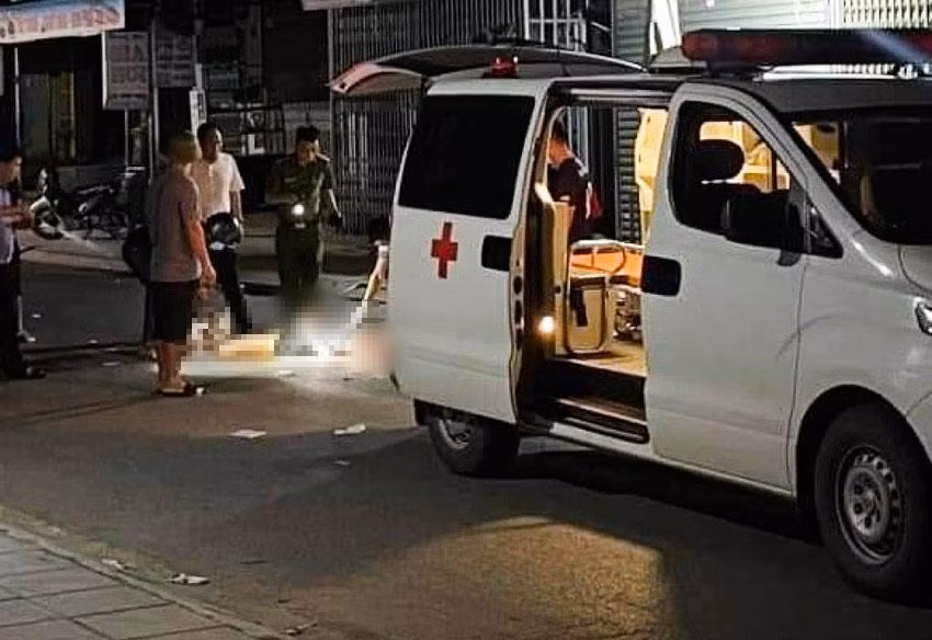 Hiện trường vụ án mạng. Hiện trường vụ án mạng.