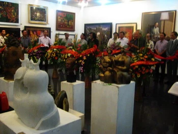 Triển lãm mỹ thuật hướng tới Thăng Long ngàn năm