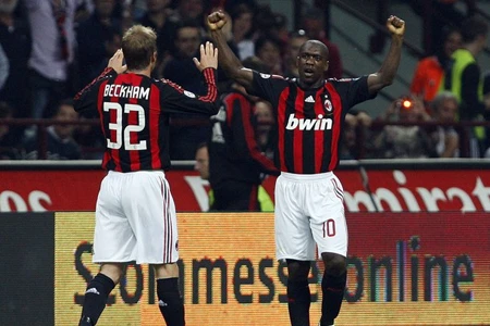 Seedorf hy vọng Beckham sẽ gia nhập AC Milan