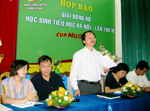 Giải bóng rổ học sinh tiểu học Hà Nội năm 2009