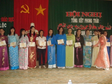 Ngành GD Đại Lộc: Tổng kết phong trào &quot;Hai giỏi&quot;