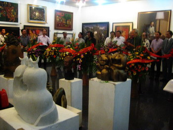 Triển lãm Mỹ thuật thủ đô khai mạc vào chiều 30.9