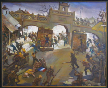 Một tác phẩm trong triển lãm