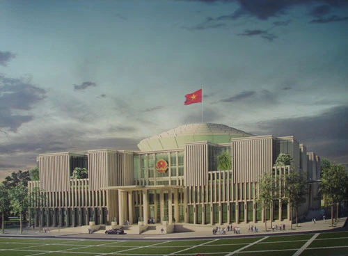 Khởi công xây dựng công trình Nhà Quốc hội