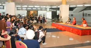 Biểu diễn Ca trù tại đêm khai mạc