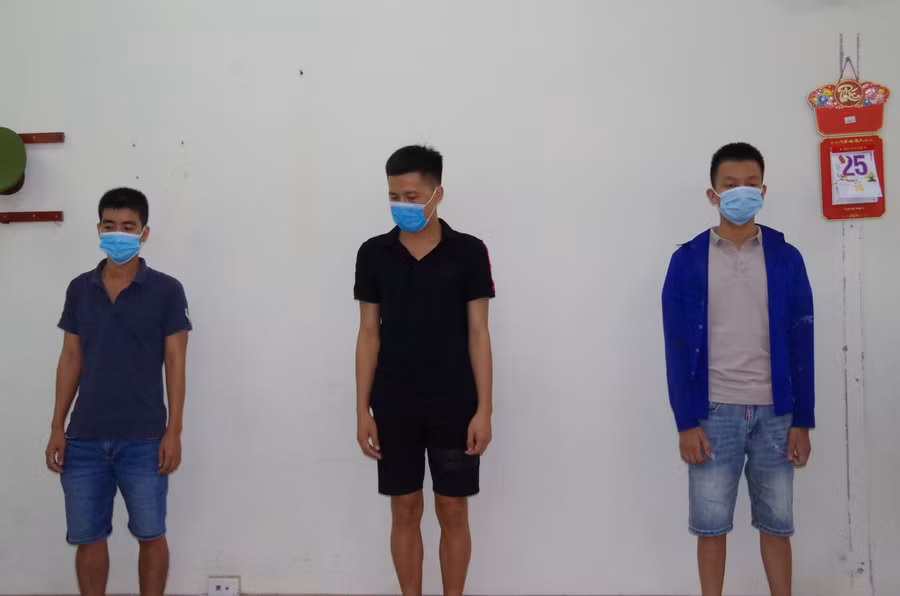 3 đối tượng khác có liên quan đến vụ án bị bắt giữ. Ảnh: Công an Bắc Ninh.