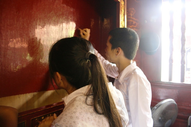 Ghi tên lên bảng vàng mong được lưu danh