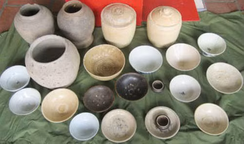 Phát hiện cổ vật thời Trần, Lê