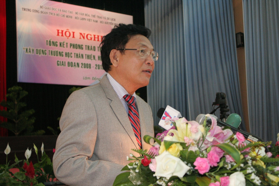 Bộ trưởng Phạm Vũ Luận phát biểu kết luận Hội nghị