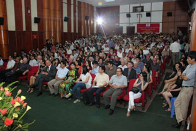 Phim tài liệu khoa học giáo dục “Bản đồ tư duy - hành trình kết nối” nhận được sự đánh giá cao của các nhà làm phim và khán giả quốc tế tại Liên hoan phim Quốc tế châu Âu-Việt Nam lần thứ 5. Ảnh: VGP/Từ Lương 11