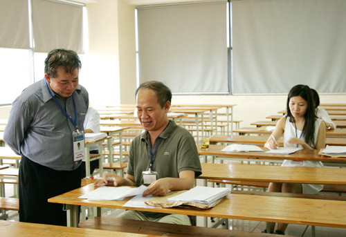 Nghiêm túc quy trình chấm thi