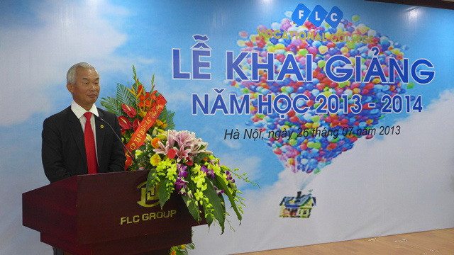 Thứ trưởng Nguyễn Ngọc Phi phát biểu tại buổi lễ