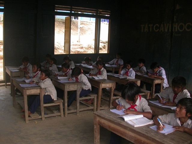 Nhữnghọc sinh trường THCS Trà Linh