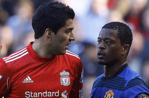 Patrice Evra bức xúc vì hành vi phân biệt chủng tộc của Suarez