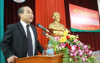 Thứ trưởng Nguyễn Vinh Hiển phát biểu chỉ đạo tại hội thảo. Ảnh, gdtd.vn