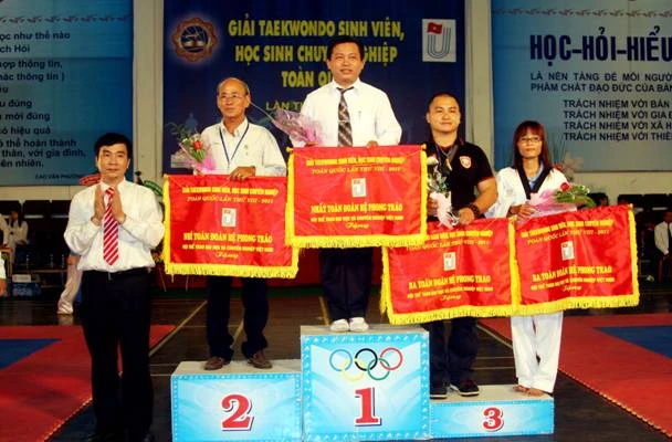 Bế mạc giải Taekwondo SV và HS chuyên nghiệp toàn quốc